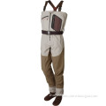 Chinese OEM 100% Waterproof fishing breath fabric waders